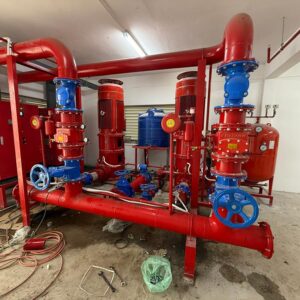 Máy bơm chữa cháy Turbine trục đứng QC-02 132kW